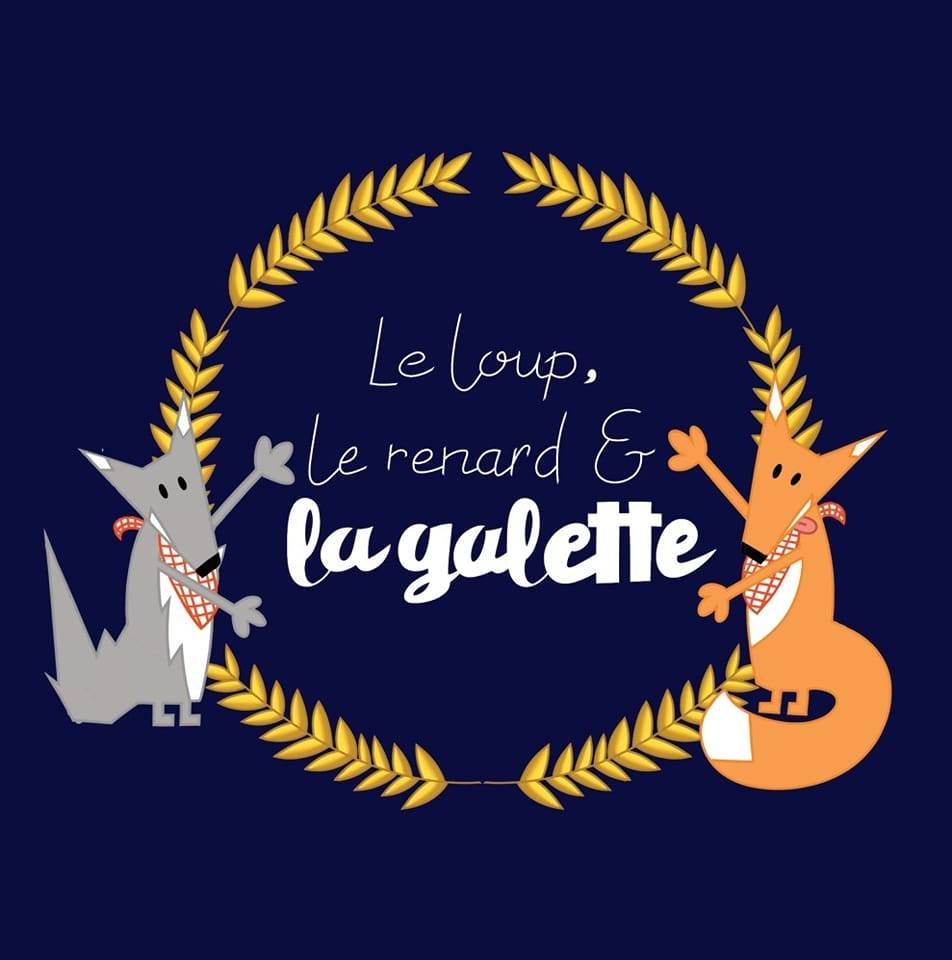 logo client crêperie Le loup le renard et la galette